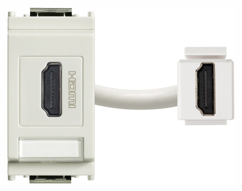 Presa HDMI bianco Idea 