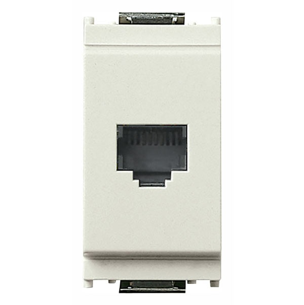 Presa RJ11 6/4 bianco Idea 