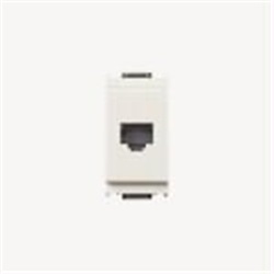Presa RJ45 8/8 bianco