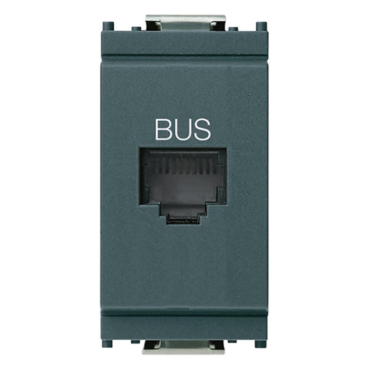 Presa RJ11 speciale per BUS grigio Idea 