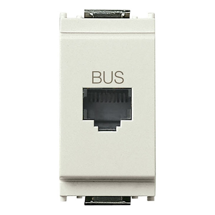 Presa RJ11 speciale per BUS bianco Idea 