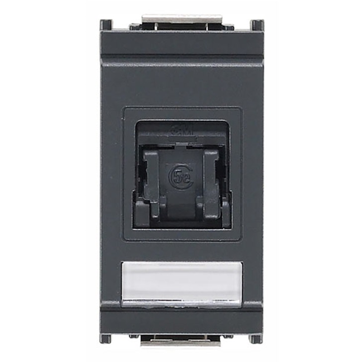 Presa RJ45 3M Cat5e UTP grigio Idea 
