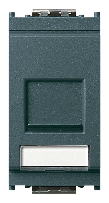 Presa RJ45 Netsafe Cat5e UTP grigio Idea 