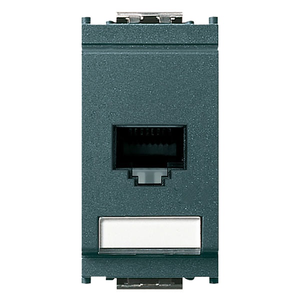 Presa RJ45 Netsafe Cat5e UTP grigio Idea 