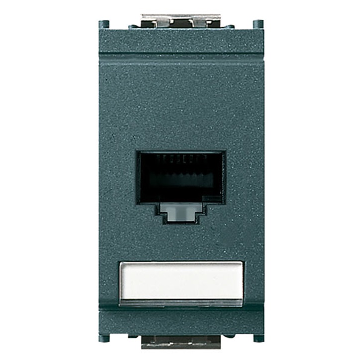 Presa RJ45 Netsafe Cat5e UTP grigio Idea 