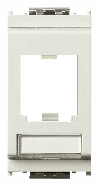 Adattatore MINI-COM Panduit bianco per moduli connessione rete dati