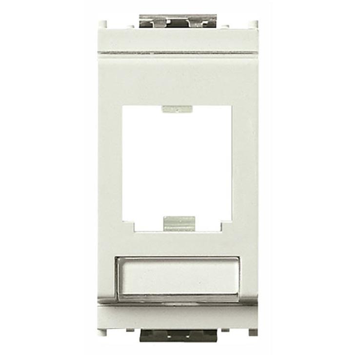 Adattatore MINI-COM Panduit bianco Idea 