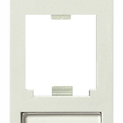 Adattatore MINI-COM Panduit bianco per moduli connessione rete dati