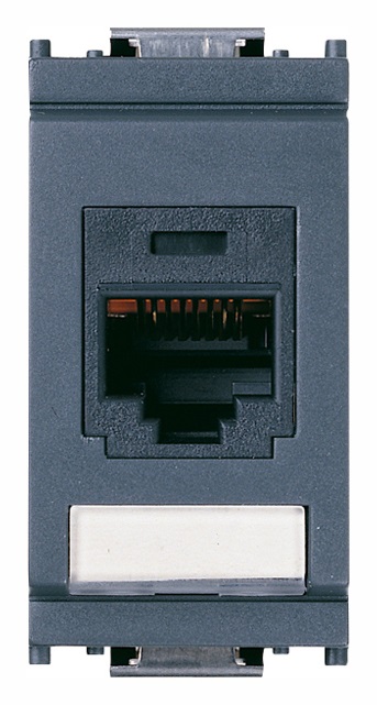 Presa RJ45 Panduit Cat5e UTP grigio Idea 