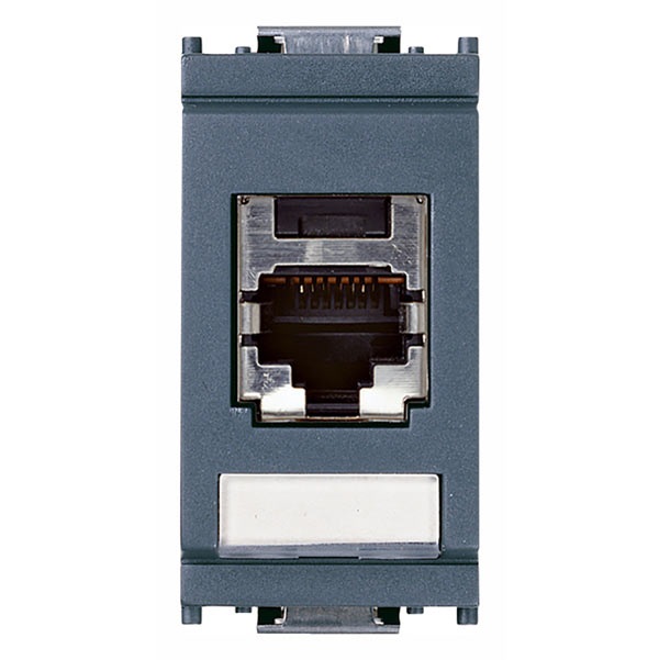 Presa RJ45 Panduit Cat5e FTP grigio Idea 