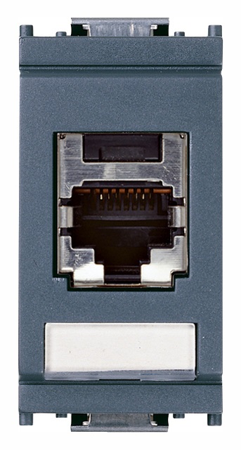 Presa RJ45 Panduit Cat5e FTP grigio Idea 
