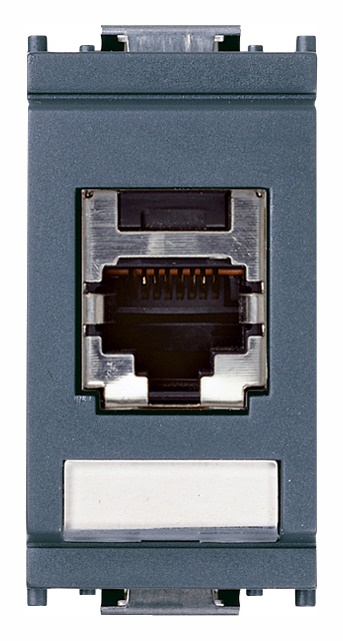 Presa RJ45 Panduit Cat5e FTP schermata cablaggio universale grigio