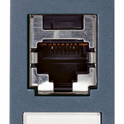 Presa RJ45 Panduit Cat5e FTP grigio