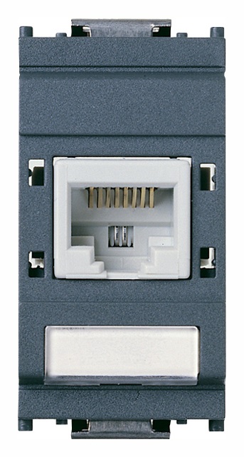 Presa RJ45 R&M Cat5e UTP grigio Idea 