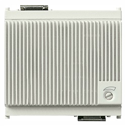 Suoneria elettronica 3 sequenze sonore regolabile volume 12V bianco 2 moduli