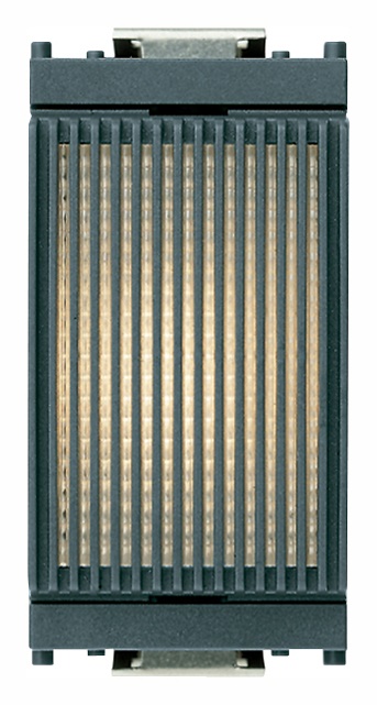 Spia diffusore bianco grigio per lampada siluro ø 6,3x28 mm e 7x31 mm senza lampada