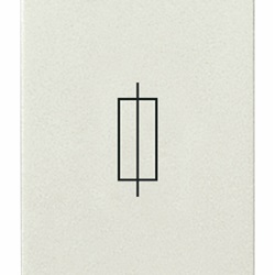 Portafusibile 1P 16A 250V bianco