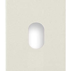 Passacavo con serracavo bianco
