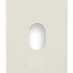 Passacavo con serracavo bianco