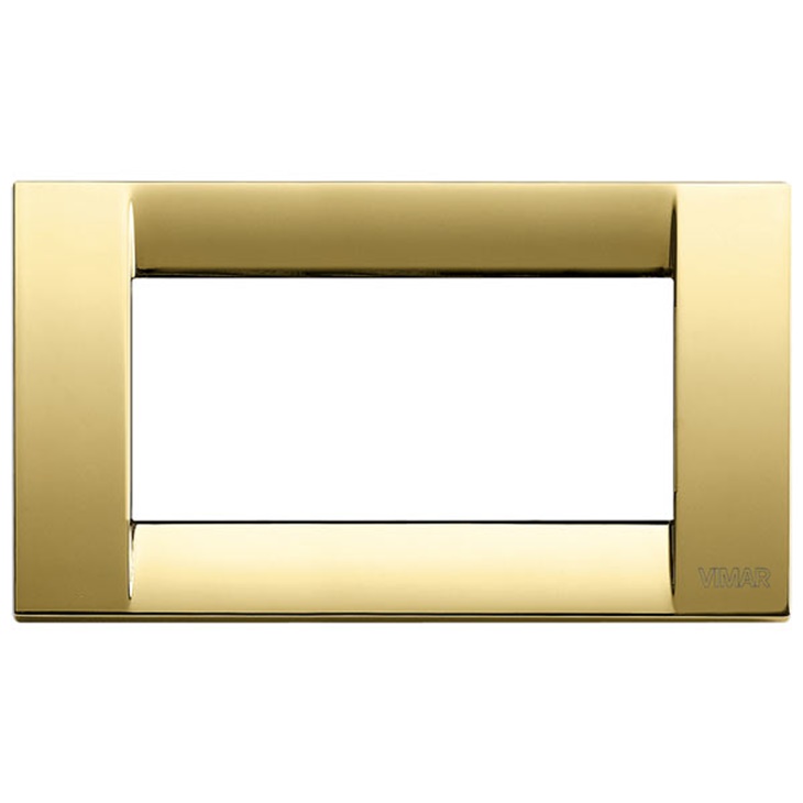 Placca Classica 4M oro lucido