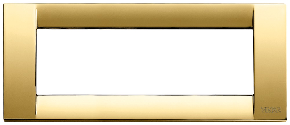 Placca Classica 6M oro lucido