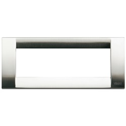 Placca Classica 6M nichel spazzolato Idea 
