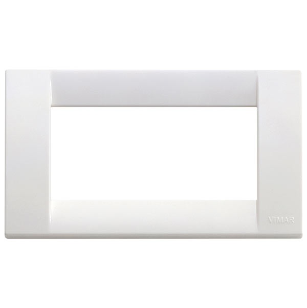 Placca Classica 4M bianco brillante