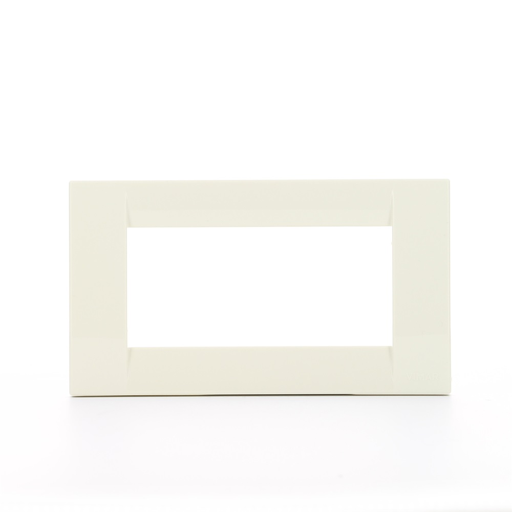 Placca Classica 4 moduli bianco Idea 