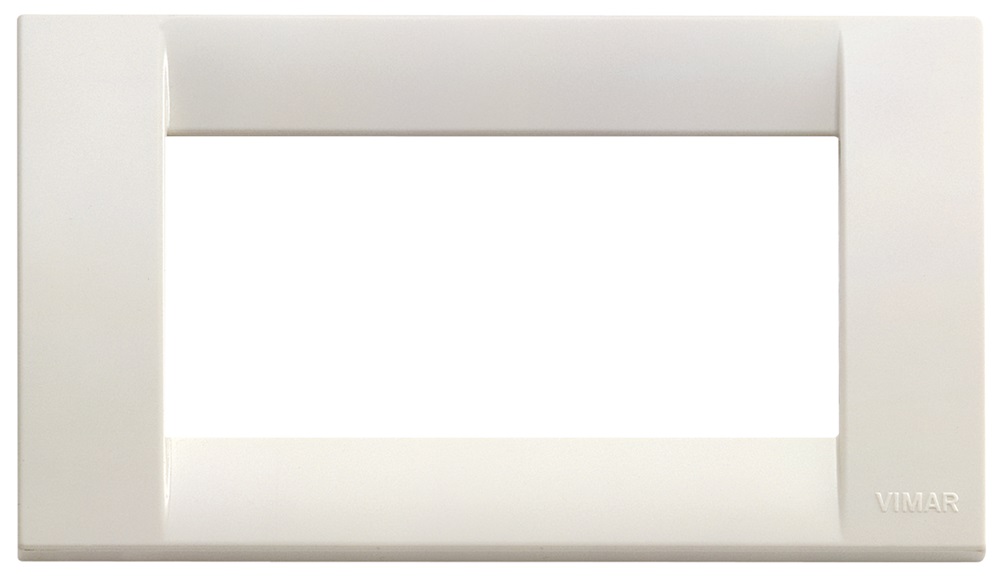 Placca Classica 4 moduli bianco Idea 