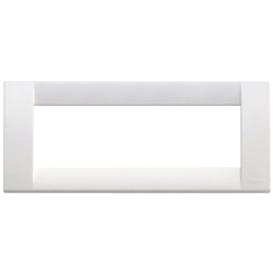 Placca Classica 6M bianco brillante