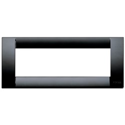 Placca Classica 6M nero Idea 