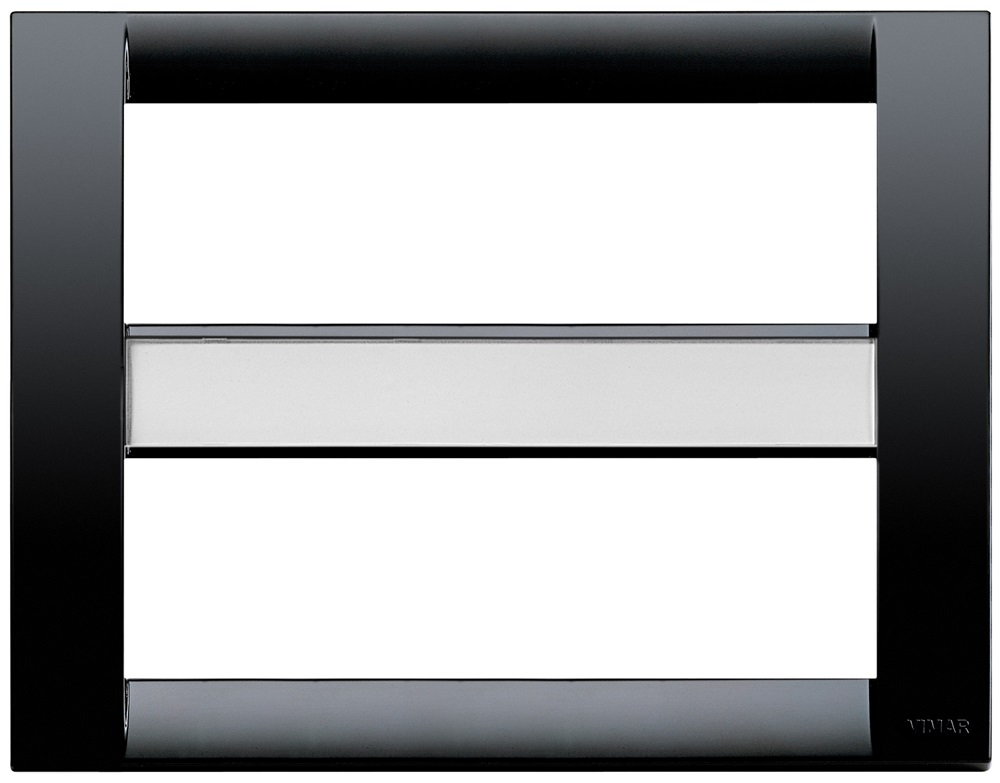 Placca Classica 12M nero