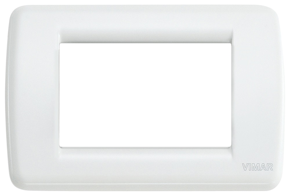 Placca Rondò 3P bianco Idea 