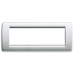 Placca Rondò 6M argento metall. Idea 