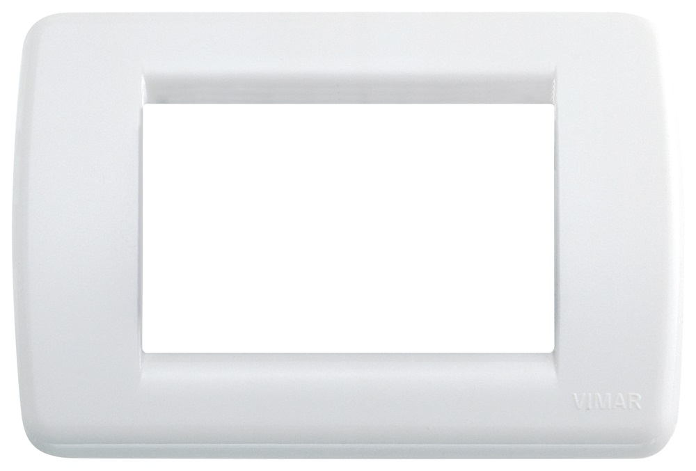 Placca Rondò 3M bianco brillante Idea 