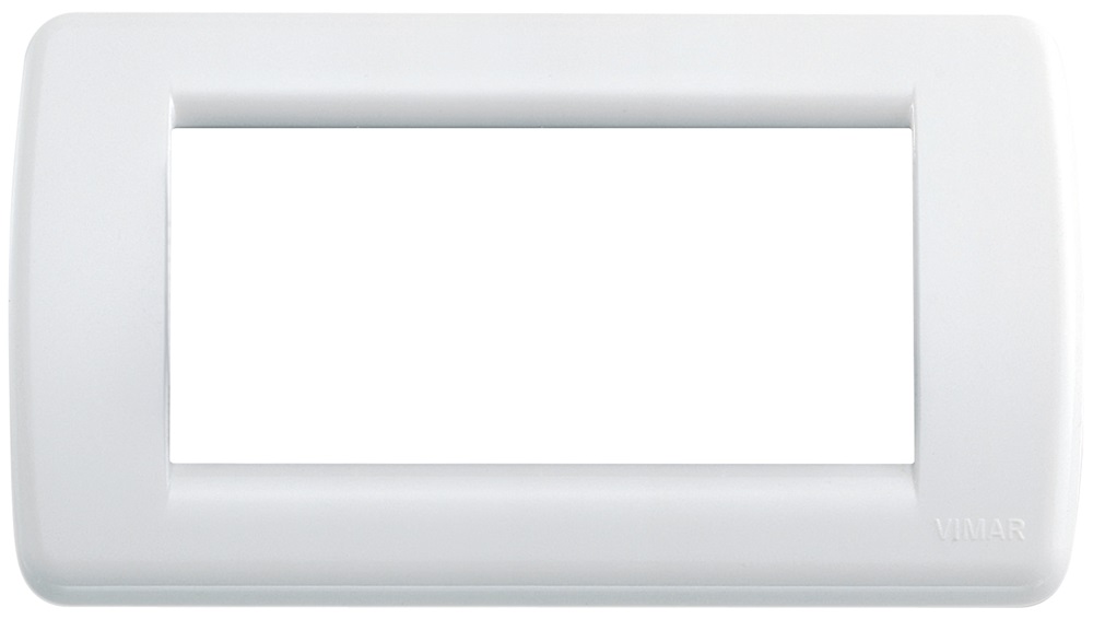 Placca Rondò 4M bianco brillante Idea 