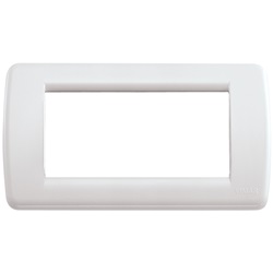 Placca Rondò 4M bianco Idea Idea 