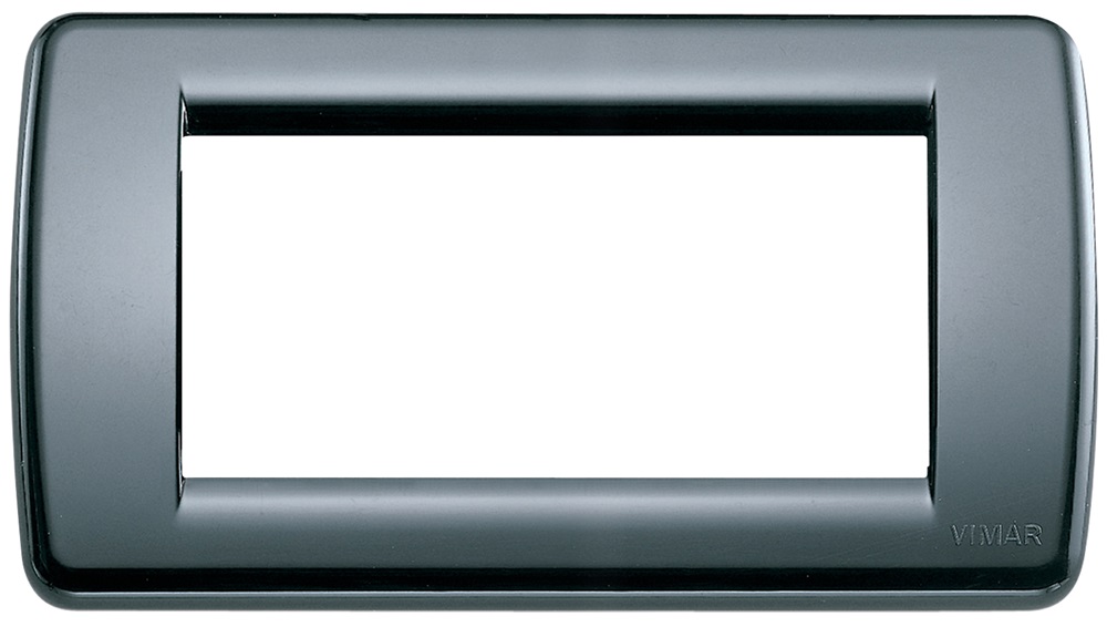 Placca Rondò 4M grigio grafite Idea 