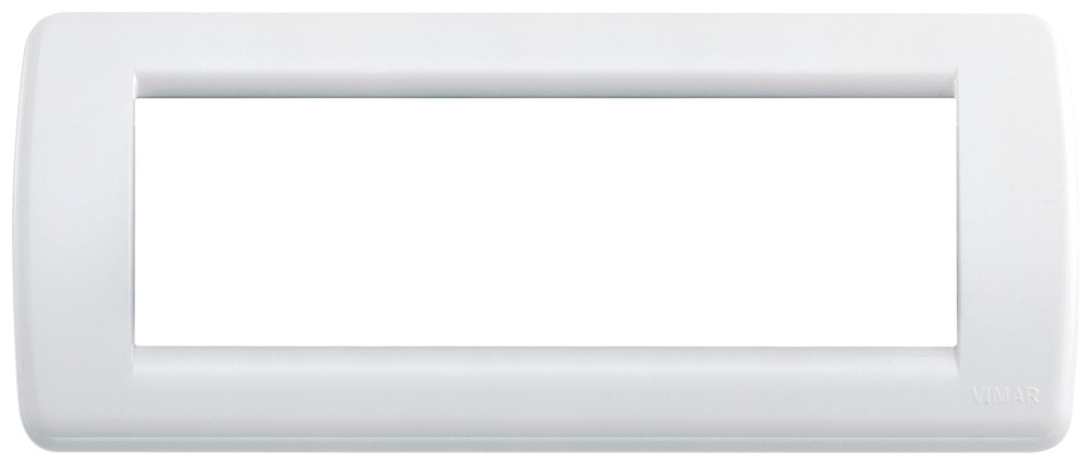 Placca Rondò 6M bianco brillante Idea 