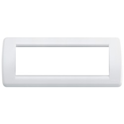 Placca Rondò 6M bianco brillante Idea 