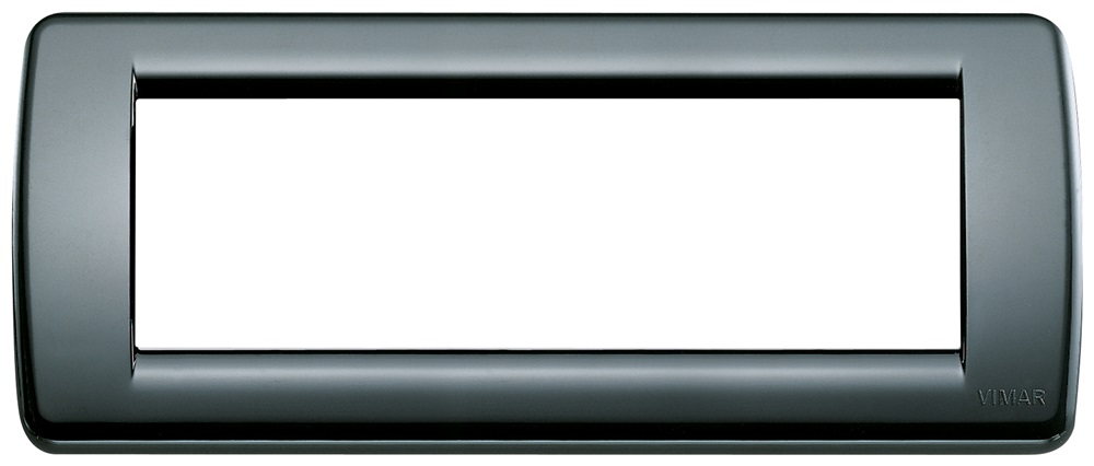 Placca Rondò 6M nero Idea 