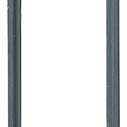 Supporto 1 modulo con viti grigio per installazione su pannelli