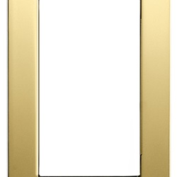 Placca Classica 1M pann.oro lucido Idea 