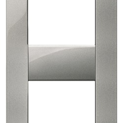 Placca Classica 2M pann.argento met