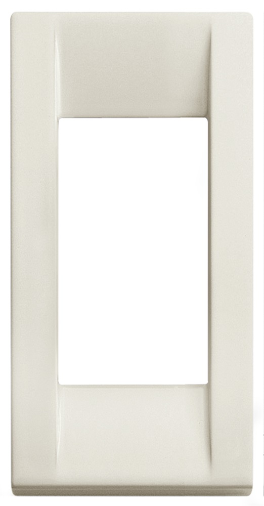 Placca Classica 1M pann.bianco Idea
