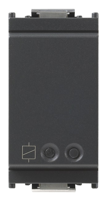 Attuatore relè 1 modulo 6A 120-230V grigio uso elettrico domestico e industriale