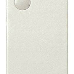 Interruttore 1P 16AX 250V bianco modulo ridotto per lampade con alimentatore integrato