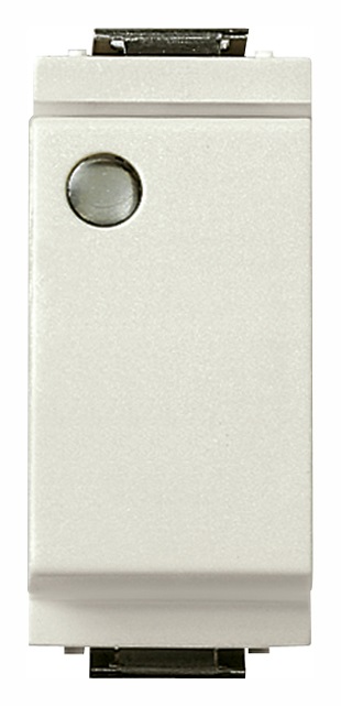 Interruttore 1P 16AX lum.so bianco