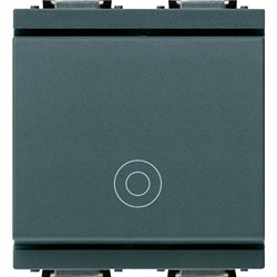 Pulsante 1P NO 10A generico 2M grigio