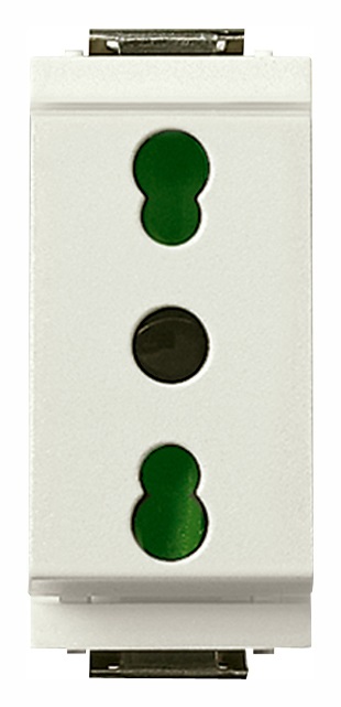 Presa 2P+T 16A P17/11 bianco Idea 